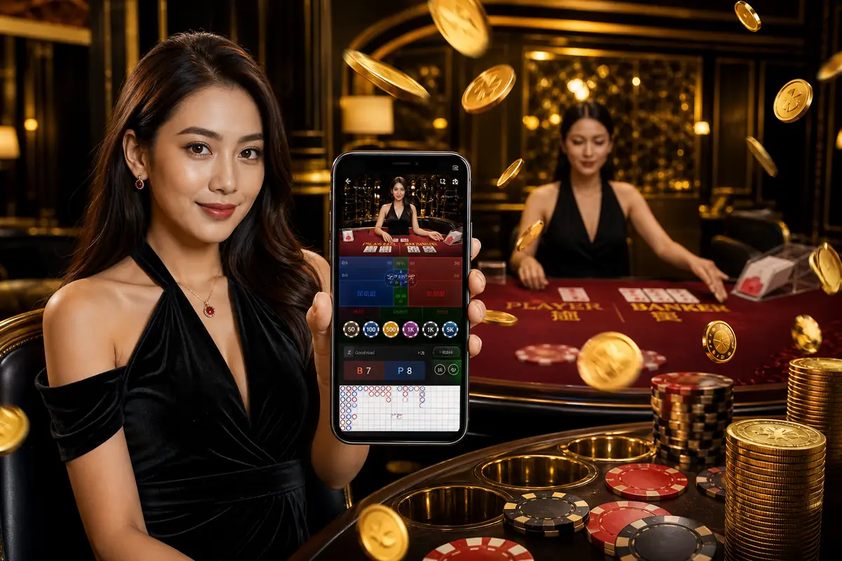 csiti88 live casino baccarat dealer langsung
